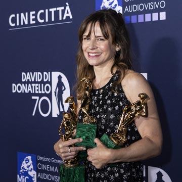 PHOTOCALL VINCITORI DAVID 70: Maura Del Pero