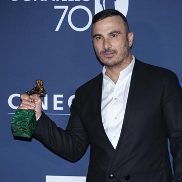PHOTOCALL VINCITORI DAVID 70: Francesco Di Leva