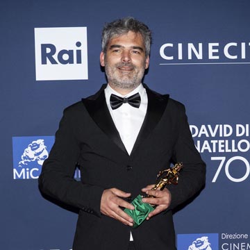 PHOTOCALL VINCITORI DAVID 70: Matteo Tortone