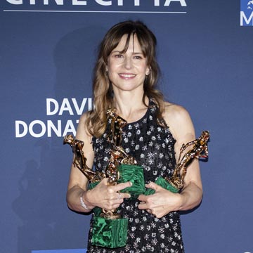 PHOTOCALL VINCITORI DAVID 70: Maura Del Pero 